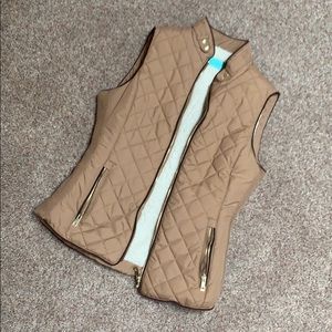 Soft fleece lined vest